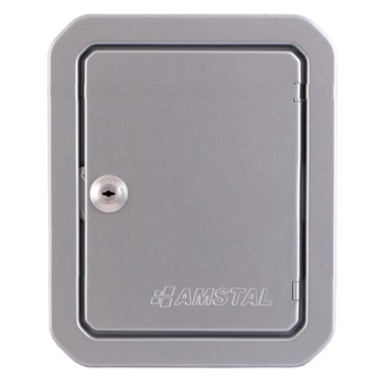 Revizní komínová dvířka 140x210 mm, stříbrná