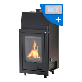 Krbová vložka AQUAFLAM ® 12 s výměníkem a automatickou regulací hoření