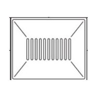 Náhradní díl pro HAAS+SOHN - GRAND mini VV- Rošt velký (400x332)
