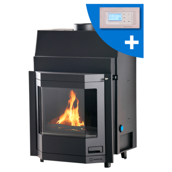 Krbová vložka AQUAFLAM ® PRIZMAT 25 s výměníkem a automatickou regulací hoření