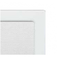 Kratki mřížka bílá 17x37 bez žaluzie