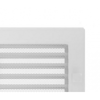 Kratki mřížka bílá 22x45 s žaluzií