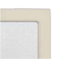 Kratki mřížka krémová lakovaná 22x45 bez žaluzie