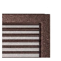 Kratki mřížka měděná lakovaná 17x49 s žaluzií