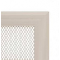 Kratki mřížka Oskar krémová lakovaná 17x30 bez žaluzie