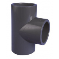 T-kus 90° lep/lep - průměr 25 mm