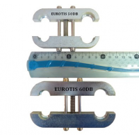 Držák Eurotis 60 DB, DN 20/ DN 25 voda a plyn/voda a plyn