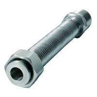 Natahovací ohebná hadice TEA pro vodu, DN25 x 220-400 mm