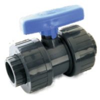 Ventil kulový dvojcestný lep/lep 40 mm - PT