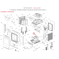 La Nordica - Insert 60 - litinový rošt (starší typ do r. 2009), Focolare 60