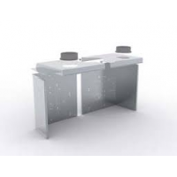 La Nordica - Teplovzdušné pozinkované opláštění Monoblocco 1000 Evo, se 2 výdechy pro rozvod tepla