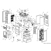 Náhradní sklo - La Nordica pro kamna Gisella