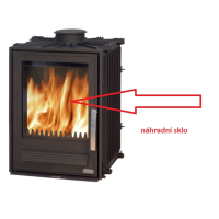 ABX - náhradní sklo do dvířek na bavaria, britania, helvetia, regina, marina, york