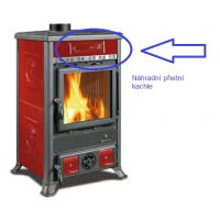 La Nordica - náhradní přední kachle pro kamna ROSSELLA R1 BII, LOLA _ LIBERTY BORDÓ