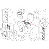 La Nordica - litinová vyzdívka do topeniště LORIET, 350x140mm