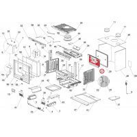 La Nordica - náhradní litinová zadní vyzdívka Inserto 70