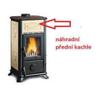 La Nordica - náhradní horní kachle DORELLA L8 - pergamena