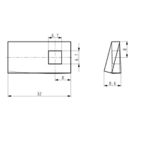 Náhradní díl pro HAAS+SOHN - NAHRADNI DIL - ZAVORA černá - 415017105303