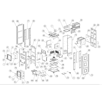 La Nordica - litinová vyzdívka do topeniště TermoRossella Plus Forno - Termorosa, 350x140mm