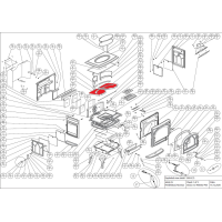 Jotul - set - náhradní deflektory pro F 500 ECO - vermeculit