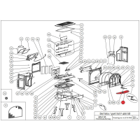 Jotul - náhradní límec pro kamna F 400 - černý lak