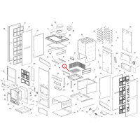 La Nordica - náhradní rošt pro kamna LORIET D.S.A., SUPREMA, MILLY, ITALY, TERMONICOLETTA