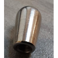 La Nordica - chromovaná koncovka táhla M6 roštu, ovládání klapky sporáku