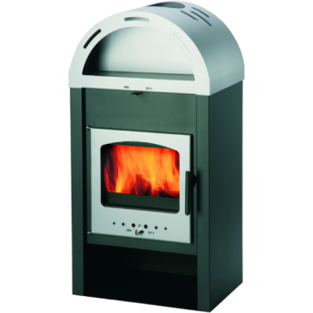 HAAS+SOHN - VAASA Plus III - antracit,dvířka a víko stříbrné - poslední kusy - Výprodej