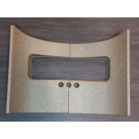 JOTUL - zadní 2 díly topeniště F 370 ADV - vermeculit - VÝPRODEJ