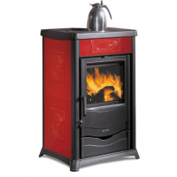 La Nordica - TermoRossella Plus Evo D.S.A. Liberty bordó - kamna s výměníkem a ochlazovací smyčkou