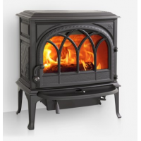 Jotul F 400 ECO BP - černý lak  dvířka s ozdobnými příčkami