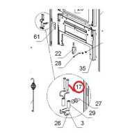 La Nordica - čep pantu dvířek - pro různé modely