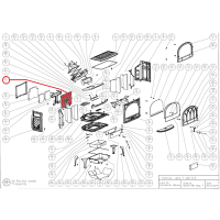 JOTUL - zadní vnitřní díl pro F 400 ECO