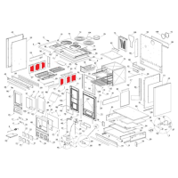 La Nordica - Šamotová vyzdívka - Rosa XXL, TermoRosa, TermoRosa XXL