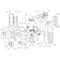 La Nordica - stínící plech zadní vyzdívky pro termorossella / nicoletta