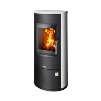 ABX ASPEN 7 Aspen 7 cream včetně horní desky, černý plech