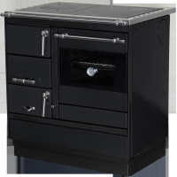 MBS - sporák SD KING černá, pravý