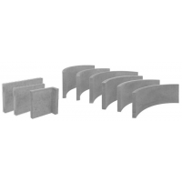 Ortner - GBP Akumulační deska rádius R35 - R 350, 300 x 40mm / 3ks