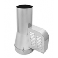 Karl M500 komínový ventilátor, redukce do komína, průměr 150mm - nerez