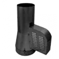 Karl M500 komínový ventilátor, redukce do komína, průměr 200mm - černá