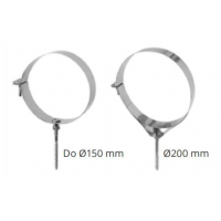 Karl úchytka ohebného potrubí, průměr 125mm