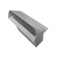 Karl mřížka pro přívod externího vzduchu - kanál, 150 x 50mm, nerez