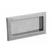 Karl ukončení kanálu mřížkou, 150 x 50 - černá