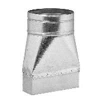 Karl redukce - kanál 150 x 50mm / ohebné potrubí 100mm