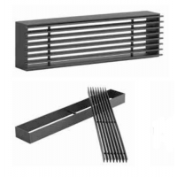 Karl LINES ventilační mřížka, 650 x 100mm - černá