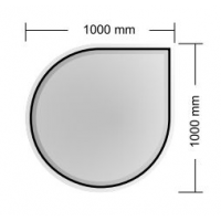 Podkladové sklo Monako, síla 6mm