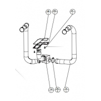 Jotul set pro připojení externího vzduchu - průměr 100mm pro I 400