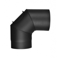 HAAS+SOHN Koleno s čistícím otvorem 90 / 150mm (síla 1,5mm v barvě šedá)