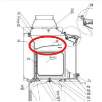 JOTUL - deflektor I 80 RH / 90 VISION