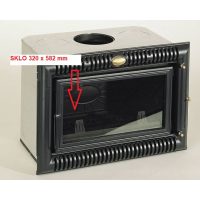 JOTUL - sklo Casset 31/33